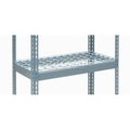 Global Equipment Additional Shelf Level Boltless Wire Deck 36"Wx18"D, 1500 lbs. Capacity, GRY 717442